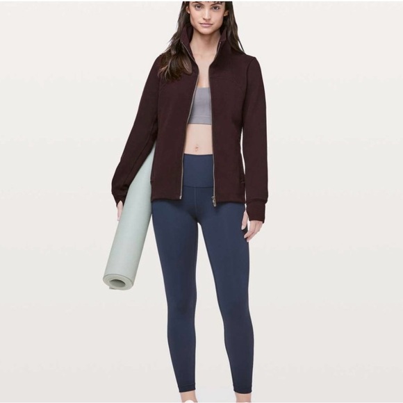 LULULEMON Moving Meditation Jacket- Plum Shadow - Picture 3 of 10